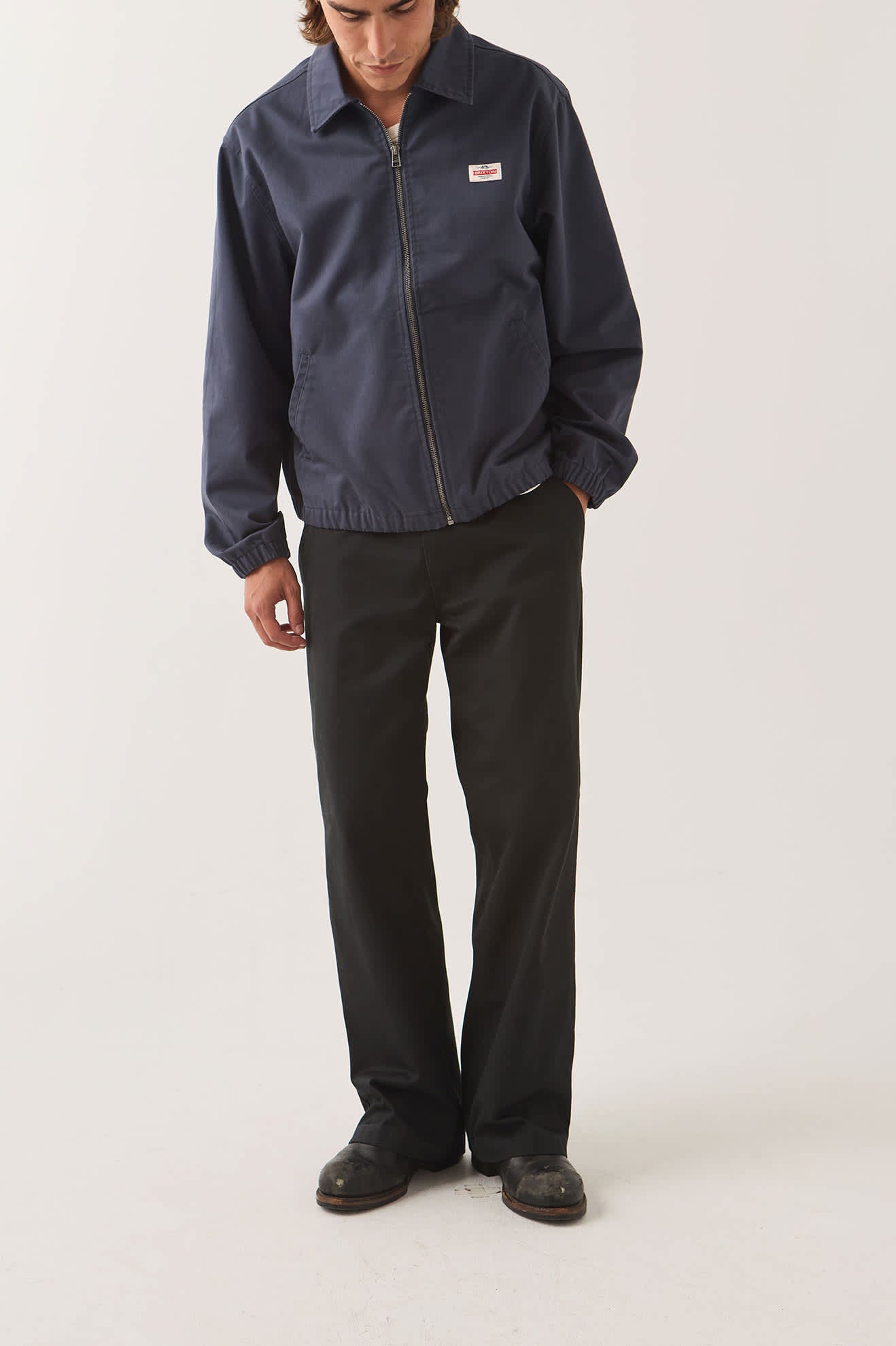 Men's Trademark Chino Pant in the color Black - Additional Fit image