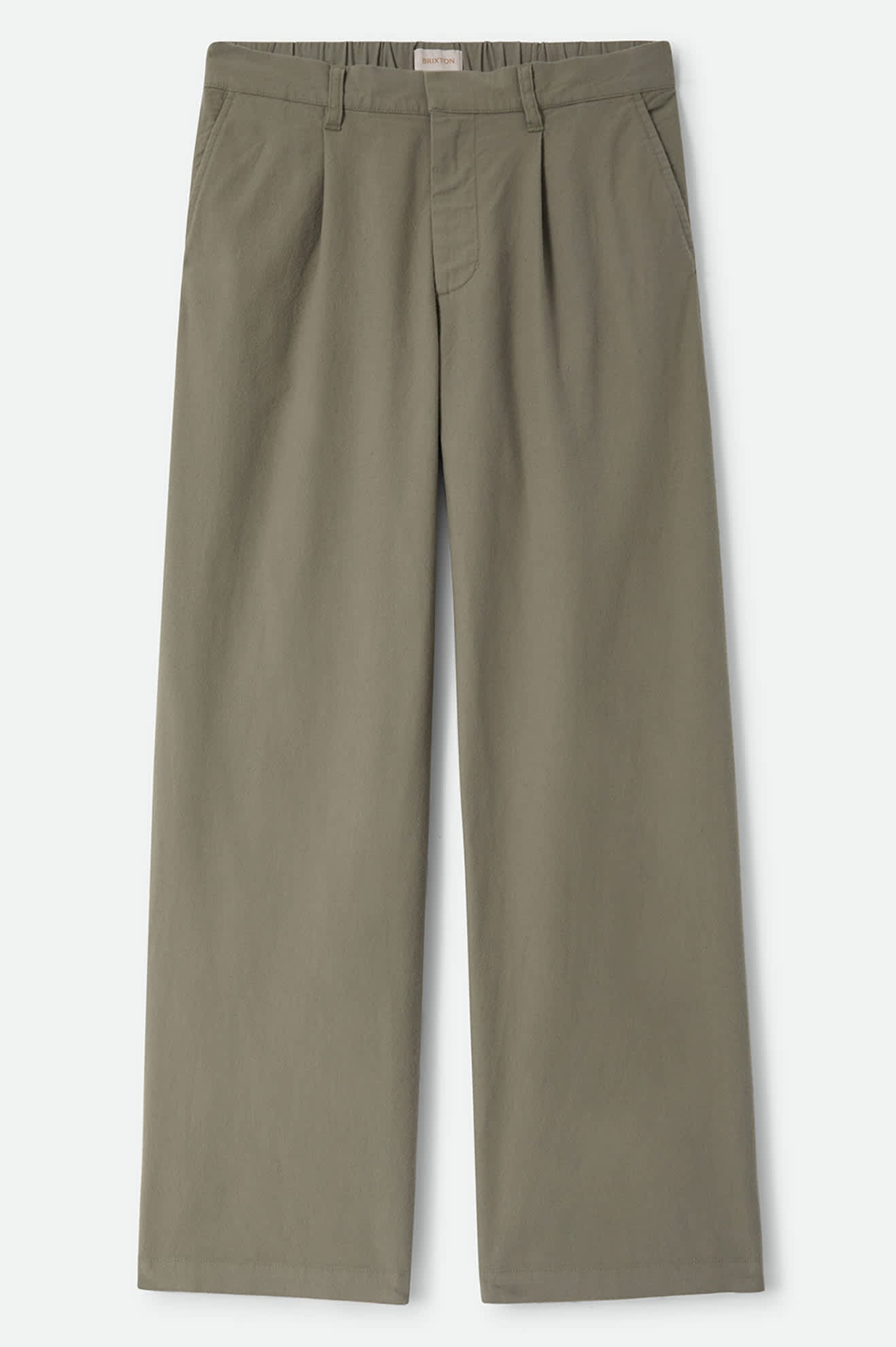 Women's Service Trouser Pant in the color Olive Surplus - Front Product View