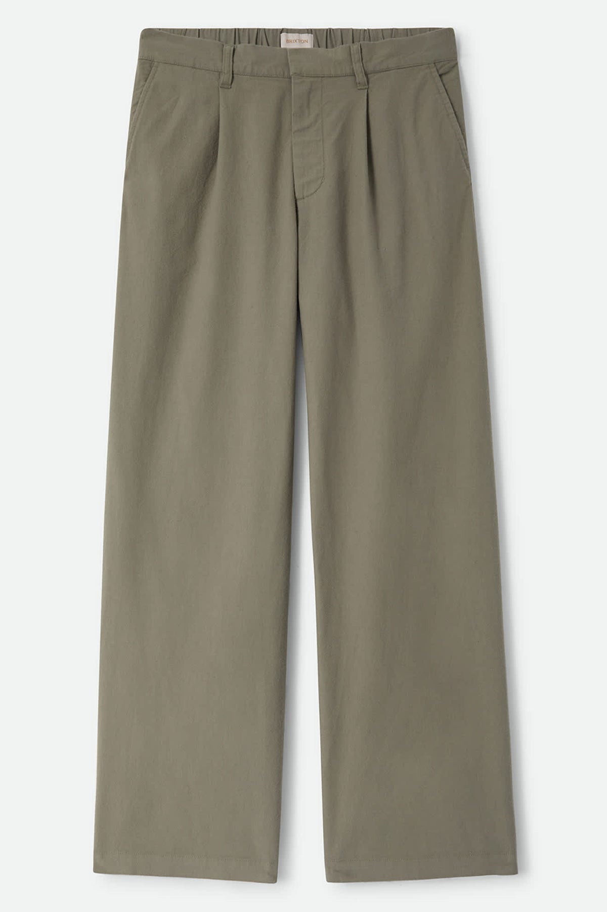 Women's Service Trouser Pant in the color Olive Surplus - Front Product View