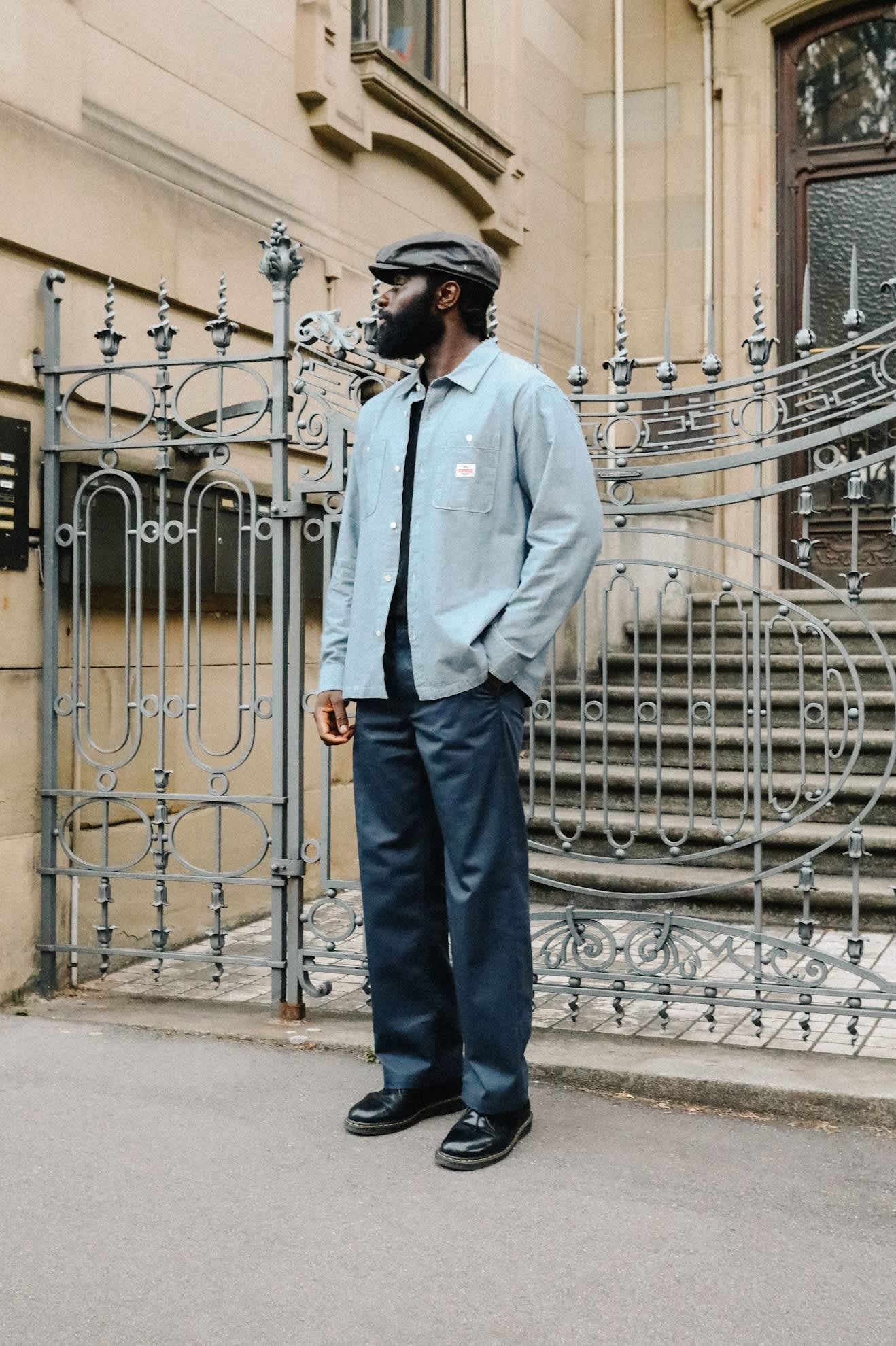 Men's Trademark Chino Pant in the color Washed Navy - Men's Lifestyle image