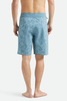 Men's Blitz Boardshort 19" in the color Trooper Crackle Paint - Men's Back View