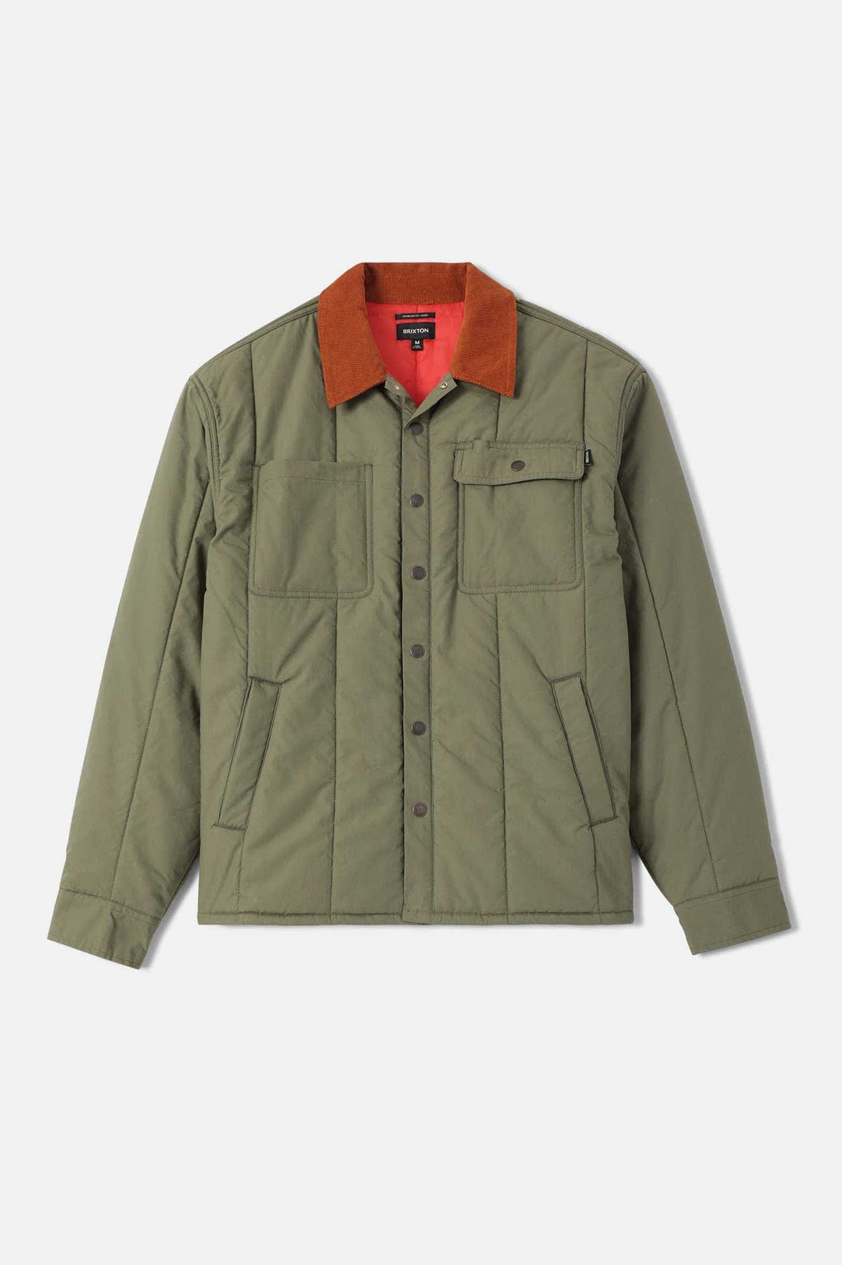 Men's Cass II Jacket in the color Olive Surplus - Front Product View