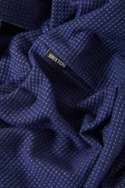 Men's Bunker Mesh Short Sleeve Shirt in the color Washed Navy - Additional Laydown image