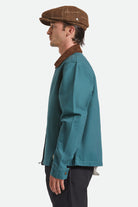 Unisex Brood Baggy Snap Cap in the color Copper/Tan - Men's Side View