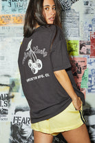 Women's Feeling Lucky Oversized Boyfriend T-Shirt in the color Black - Men's Lifestyle image