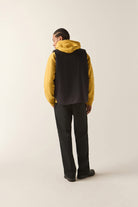 Men's Builders Abraham Reversible Vest in the color Black/Olive Surplus - Men's Back View