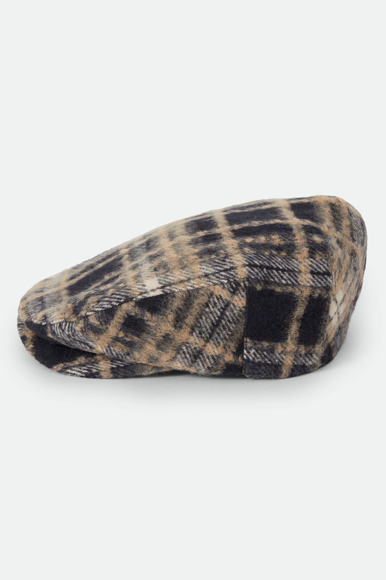 Unisex Century Barrel Snap Cap in the color Navy/Sand/Cream - Additional Laydown image