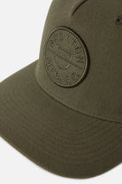 Unisex Crest Netplus Snapback in the color Ivy Green - Additional Style View