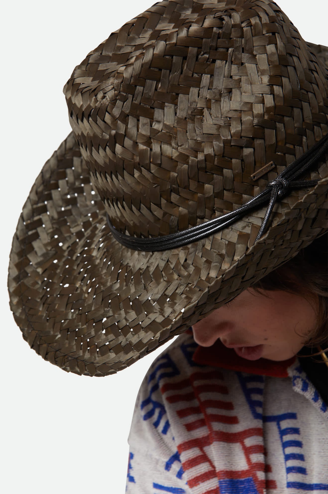 Unisex Houston II Straw Cowboy Hat in the color Black - Additional Fit image