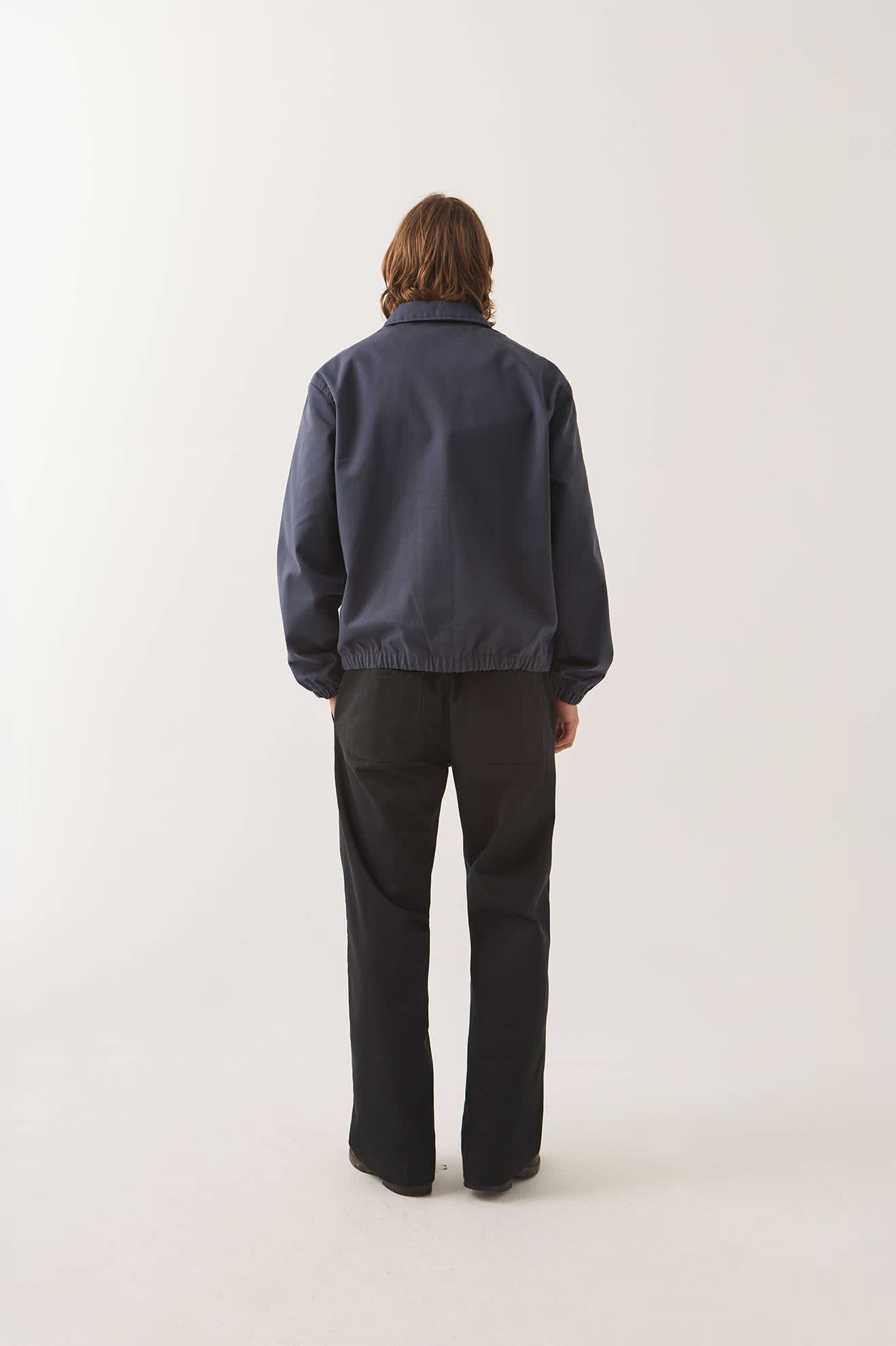Men's Trademark Chino Pant in the color Black - Men's Back View