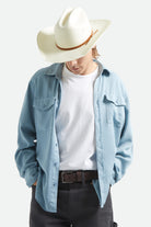 Unisex Laredo Straw Cowboy Hat in the color Bone - Men's Front View