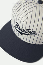 Unisex The League Snapback in the color Washed Navy/Off White - Additional Laydown image