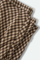 Women's The Molly Silky Skirt in the color Khaki/Off White/Black Micro - Additional Laydown image