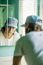 Unisex Ford Service Dept Snapback in the color Blue Chambray - Men's Lifestyle image