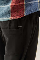 Men's Everyday E-Waist Corduroy Pant in the color Black Corduroy - Men's Side View