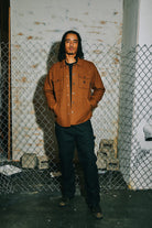 Men's Durham Brushed Menswear Jacket in the color Brushed Pinecone - Men's Lifestyle image