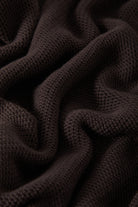 Men's Belgrade Sweater in the color Walnut Brown - Additional Laydown image