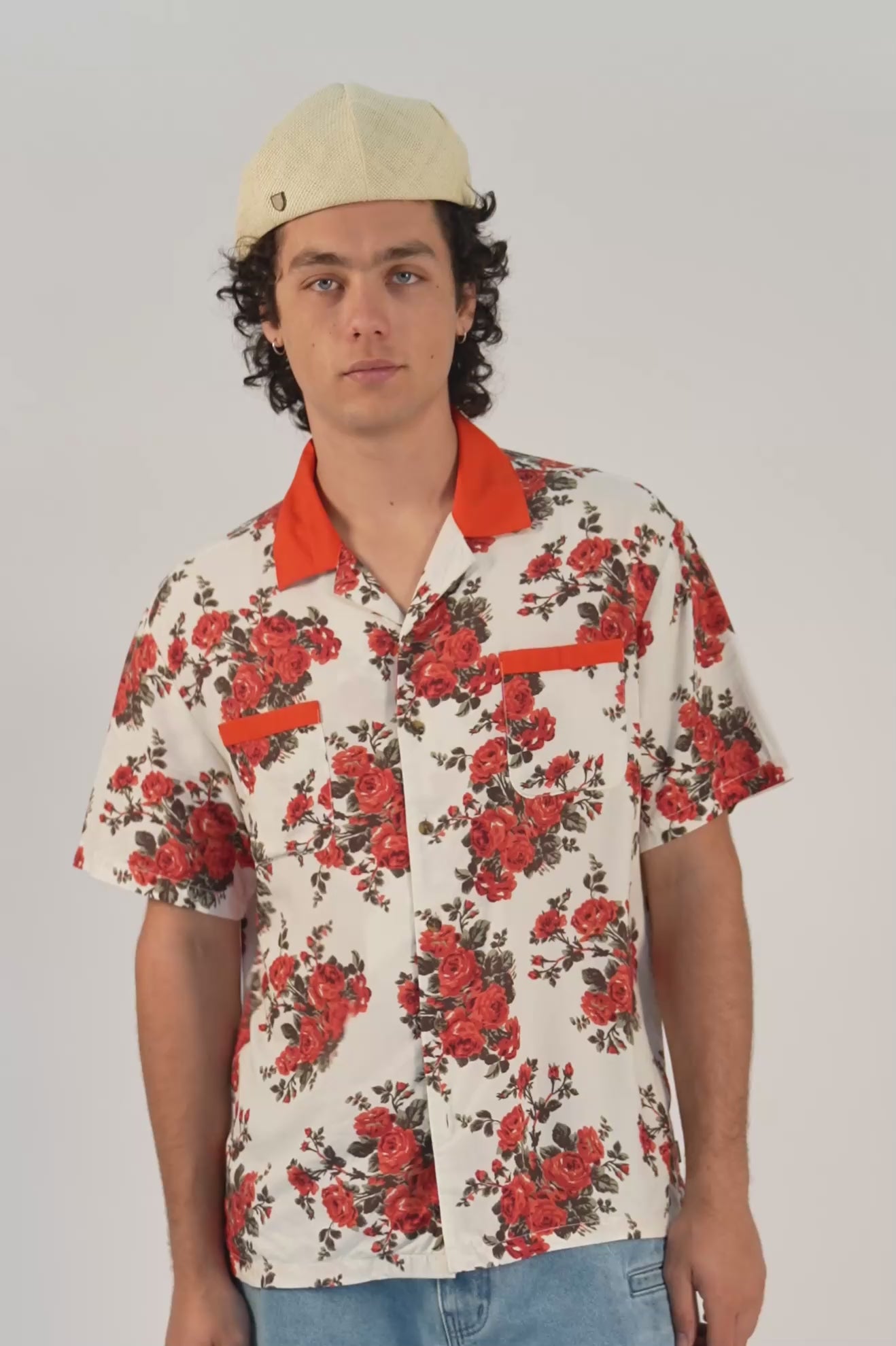 Men's Lafayette Short Sleeve Shirt in Rose Bud – Brixton Canada