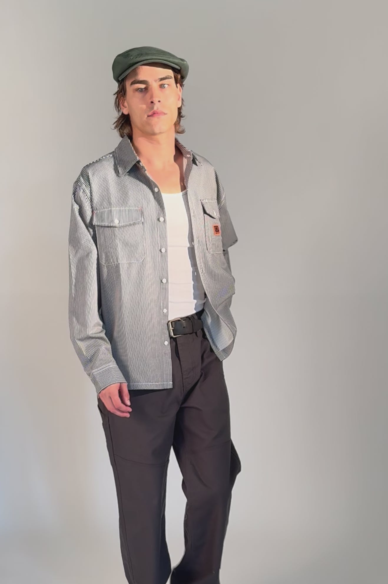 Men's Builders Carpenter Stretch Pant in Washed Black – Brixton Canada