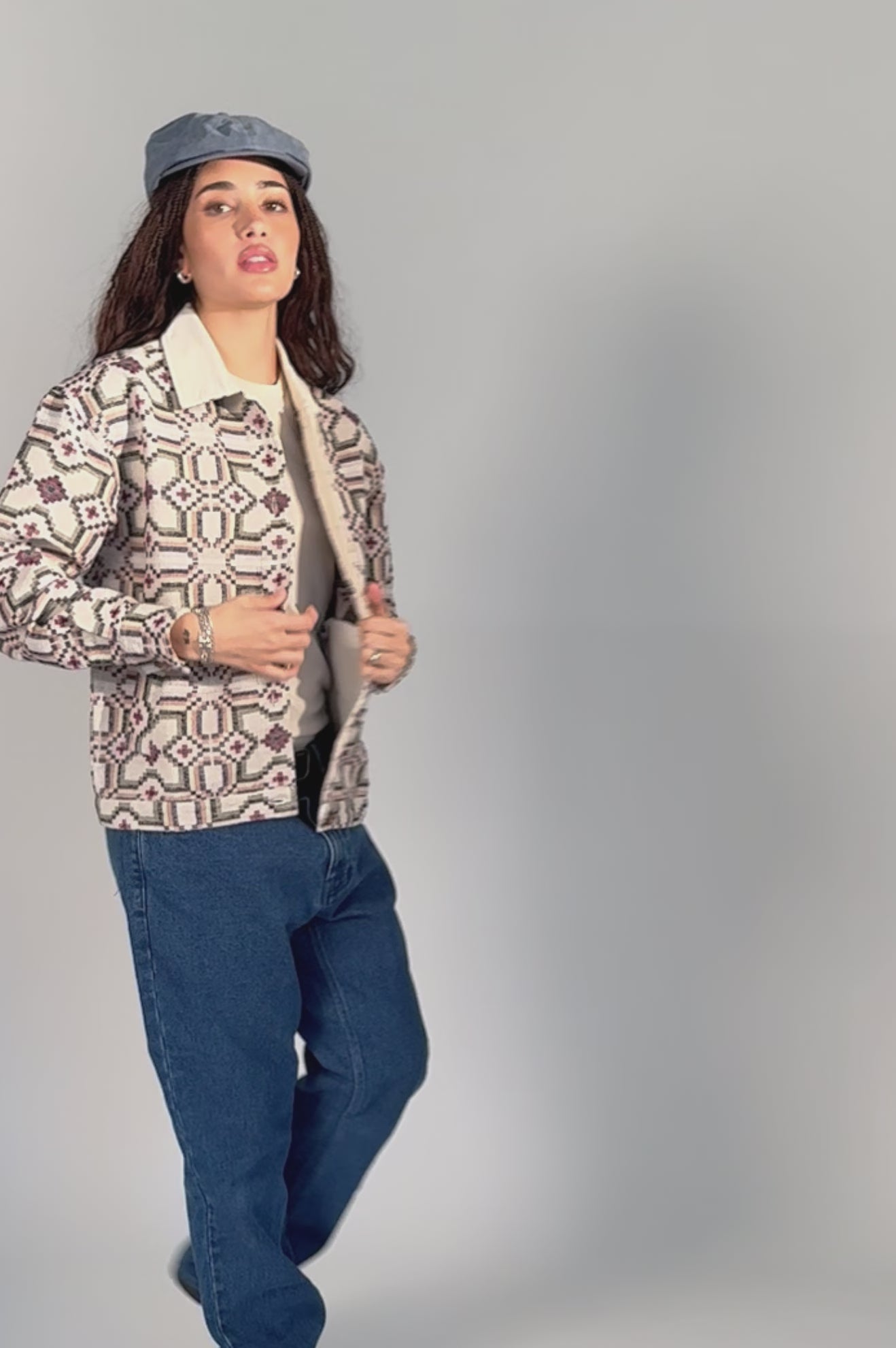 Women's The Alfama Jacket in Digi Tile – Brixton Canada