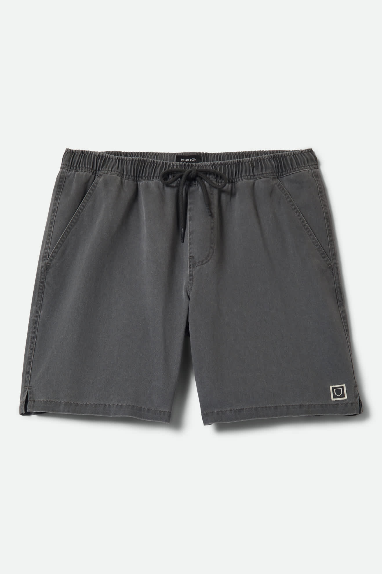Men's Everyday Vintage Wash Short in the color Vintage Black - Front Product View