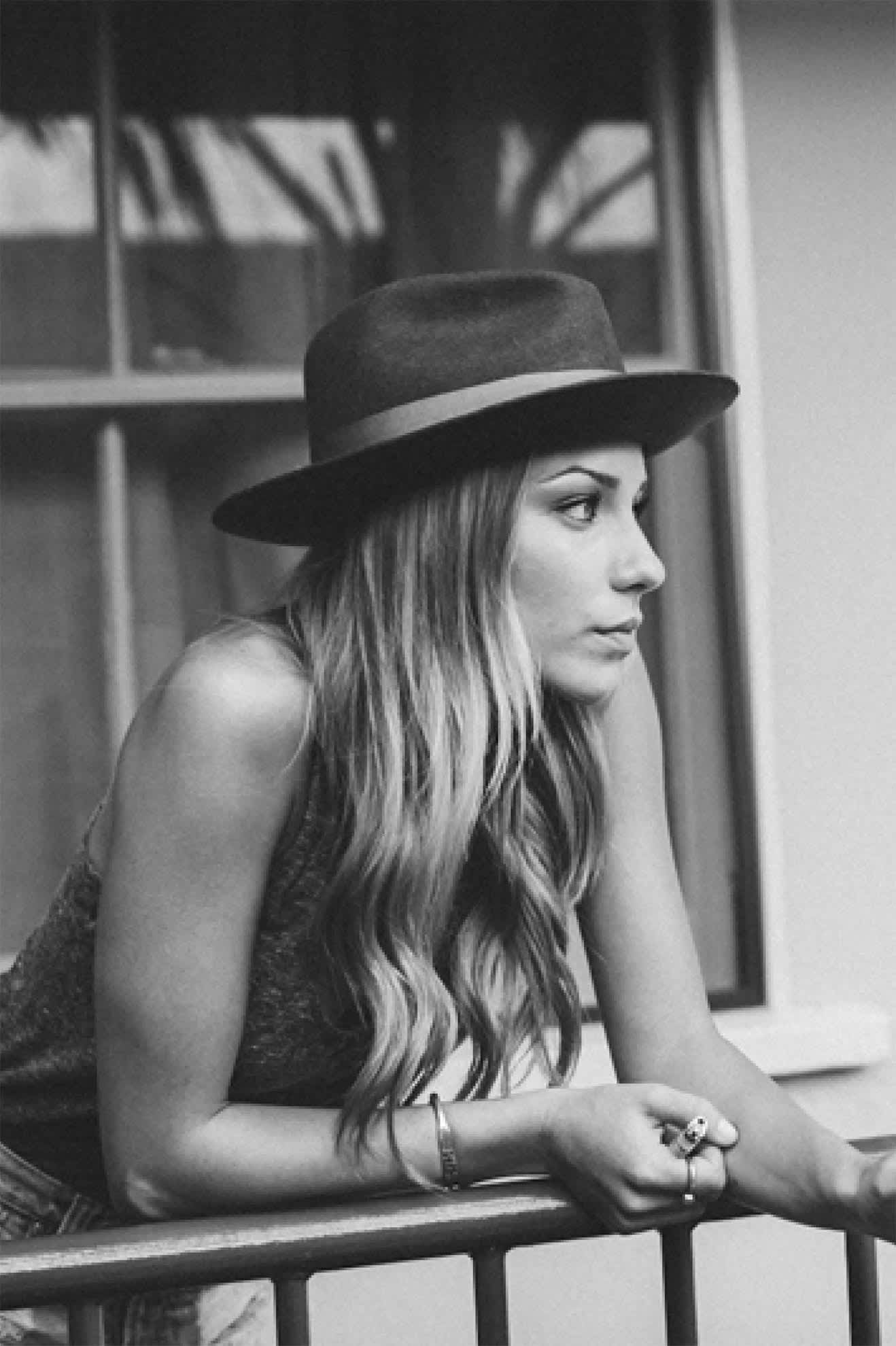 Unisex Messer Fedora in the color Black - Additional Fit image