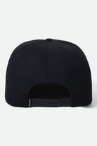 Unisex Smile Always Snapback in the color Black - Additional Laydown image