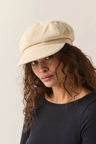 Women's Bailey Cap in the color Cream - Women's Side View