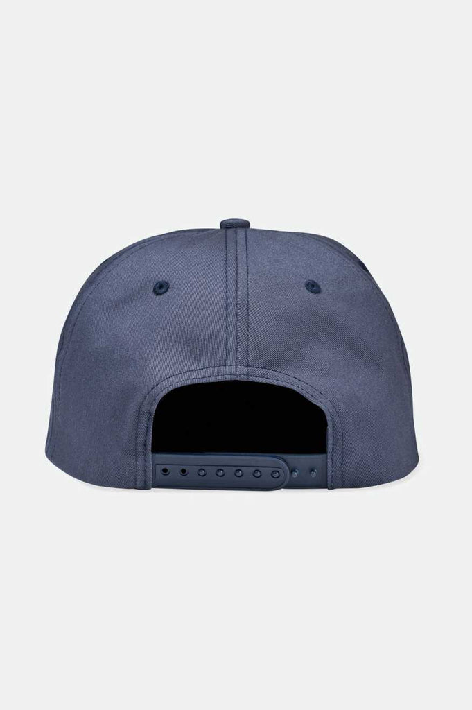 Brixton 20th Anniversary Flyer Snapback - Navy