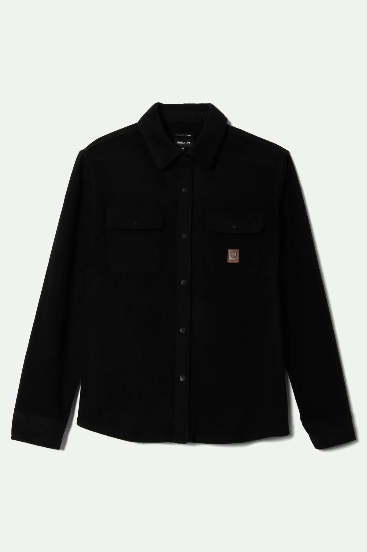 Men's Bowery Arctic Stretch Fleece in the color Black - Front Product View