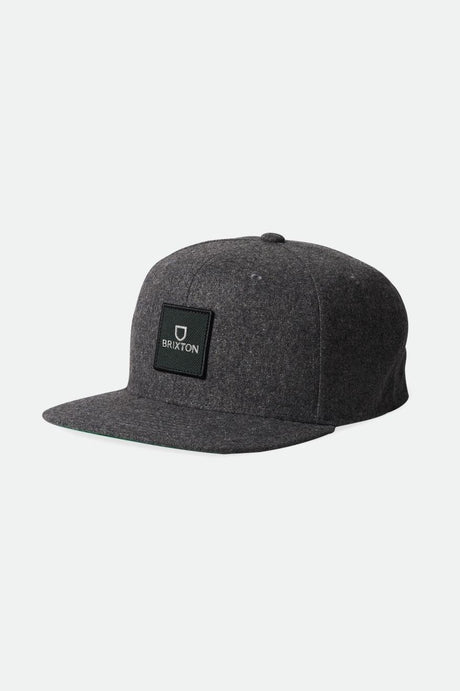 Alpha Square Netplus MP Snapback - Charcoal