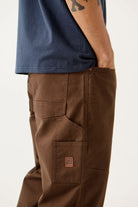 Men's Builders Carpenter Pant in the color Walnut Brown - Additional Fit image