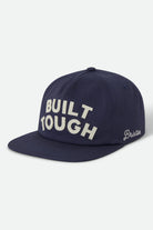 Unisex Ford Built Tough Snapback in the color American Navy/Wimbledon White - Front Product View