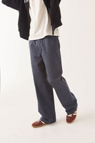 Men's Trademark Chino Pant in the color Washed Navy - Men's Side View