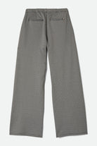 Women's Houndstooth Leisure Trouser in the color Winter White/Black - Additional Laydown image