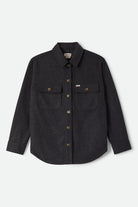 Women's Bagby Jacket in the color Black Heather - Front Product View