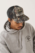 Unisex Ford X Brixton Trucker Hat in the color Boxwood Green - Additional Fit image