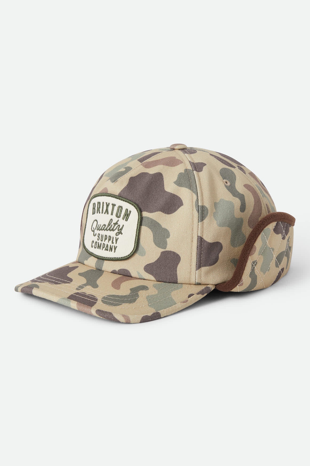 Unisex Hubal Earflap Cap in the color Duck Camo - Front Product View