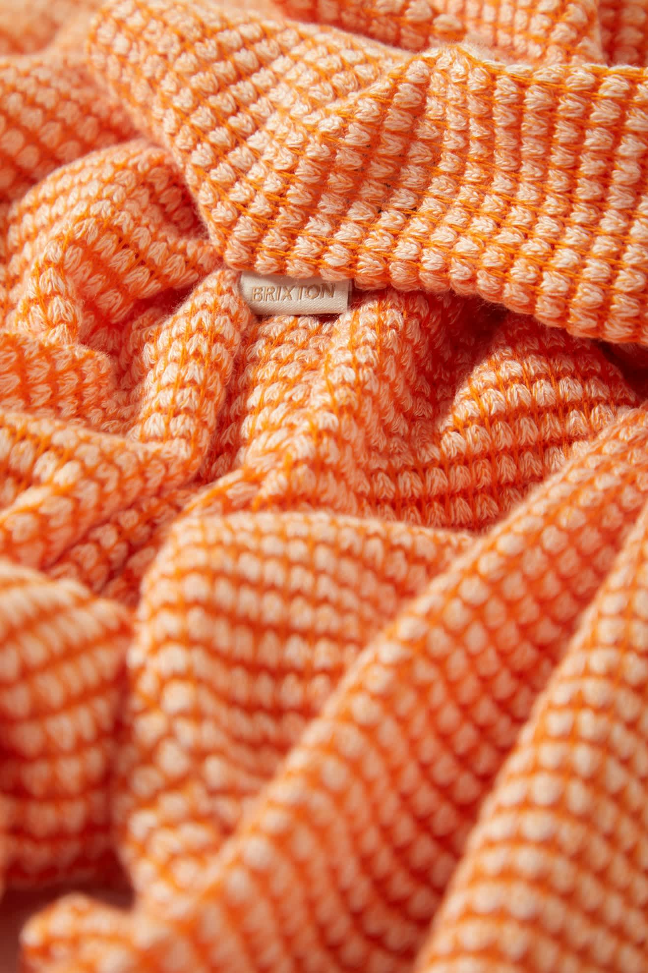 Women's Maude Mesh Lounge Pant in the color Tangerine - Additional Laydown image