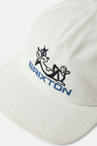 Unisex Cool Cat Snapback in the color White - Additional Laydown image