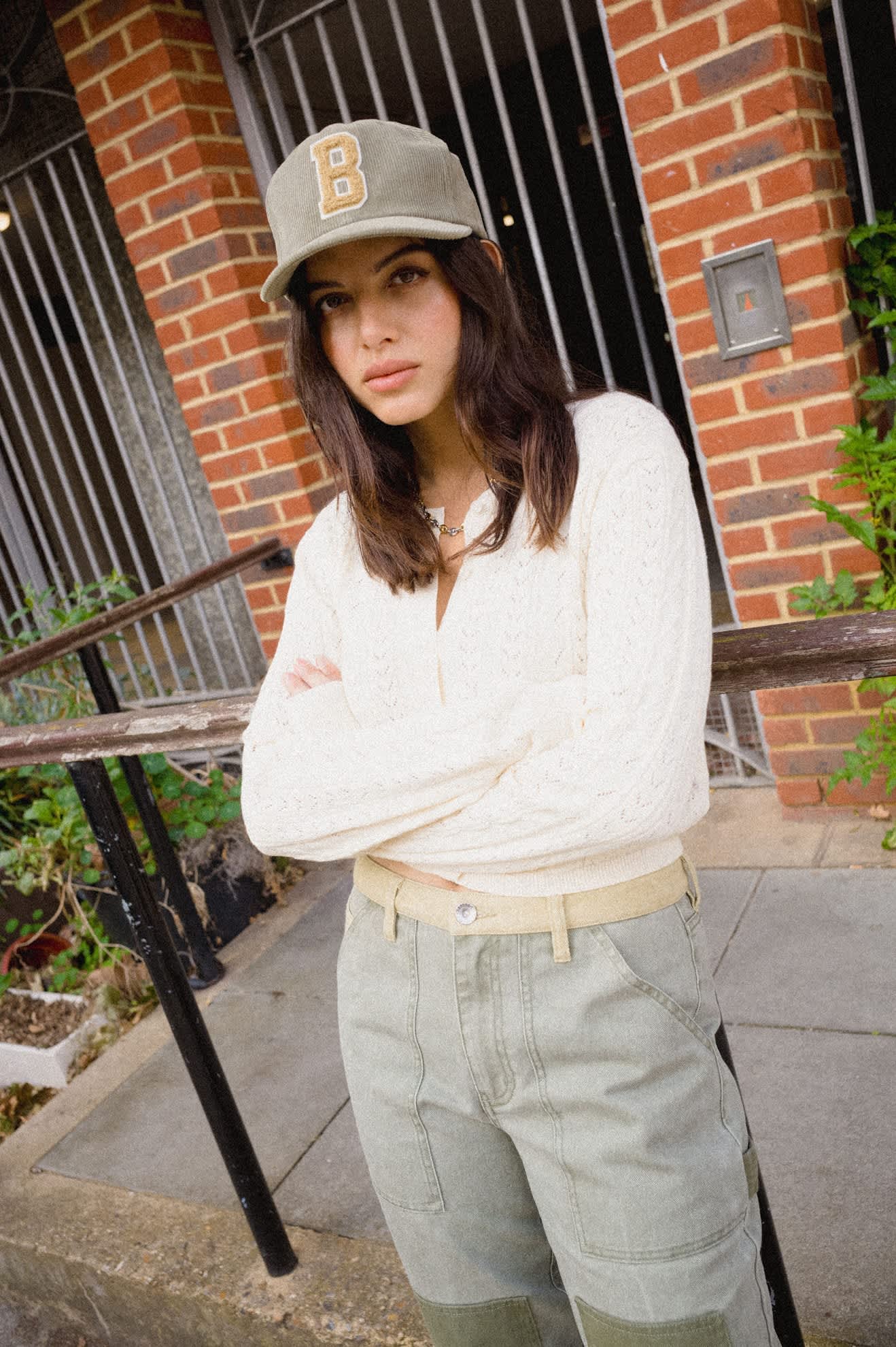 Women's Bixby Lightweight Cardigan in the color Wax Paper - Women's Lifestyle image