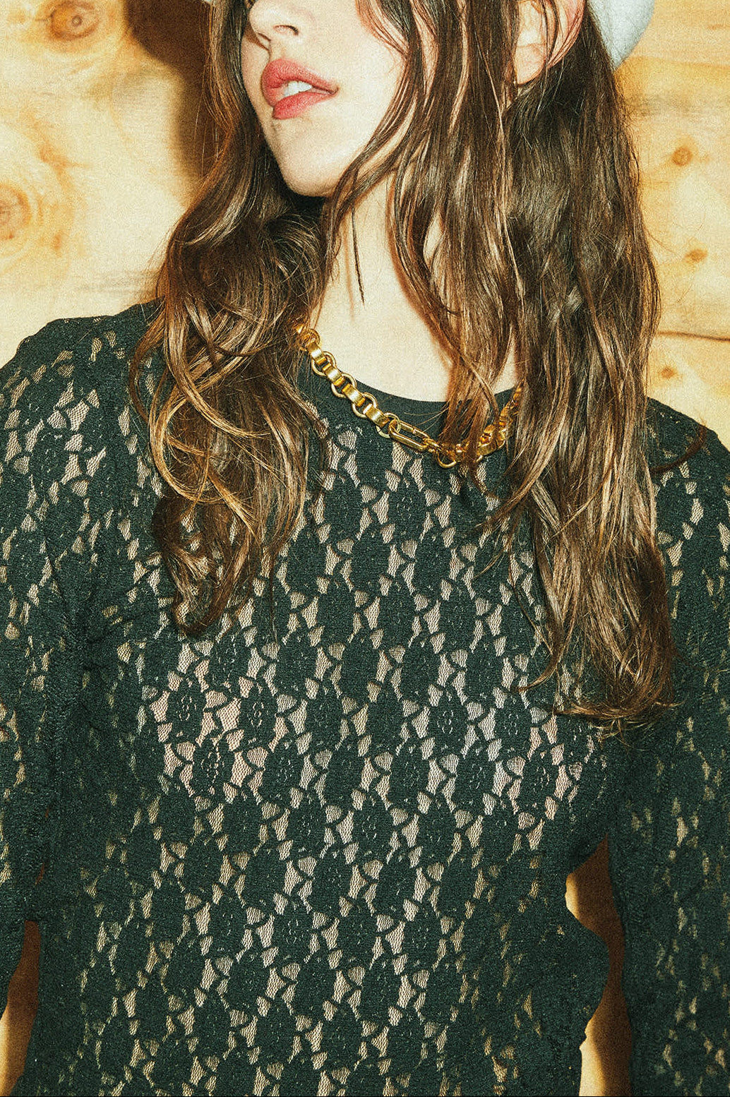 Women's Dolly Slim L/S Knit T-Shirt in the color Black - Women's Lifestyle image