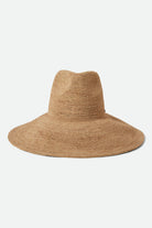 Women's Helena Straw Sun Hat in the color Tan - Additional Laydown image