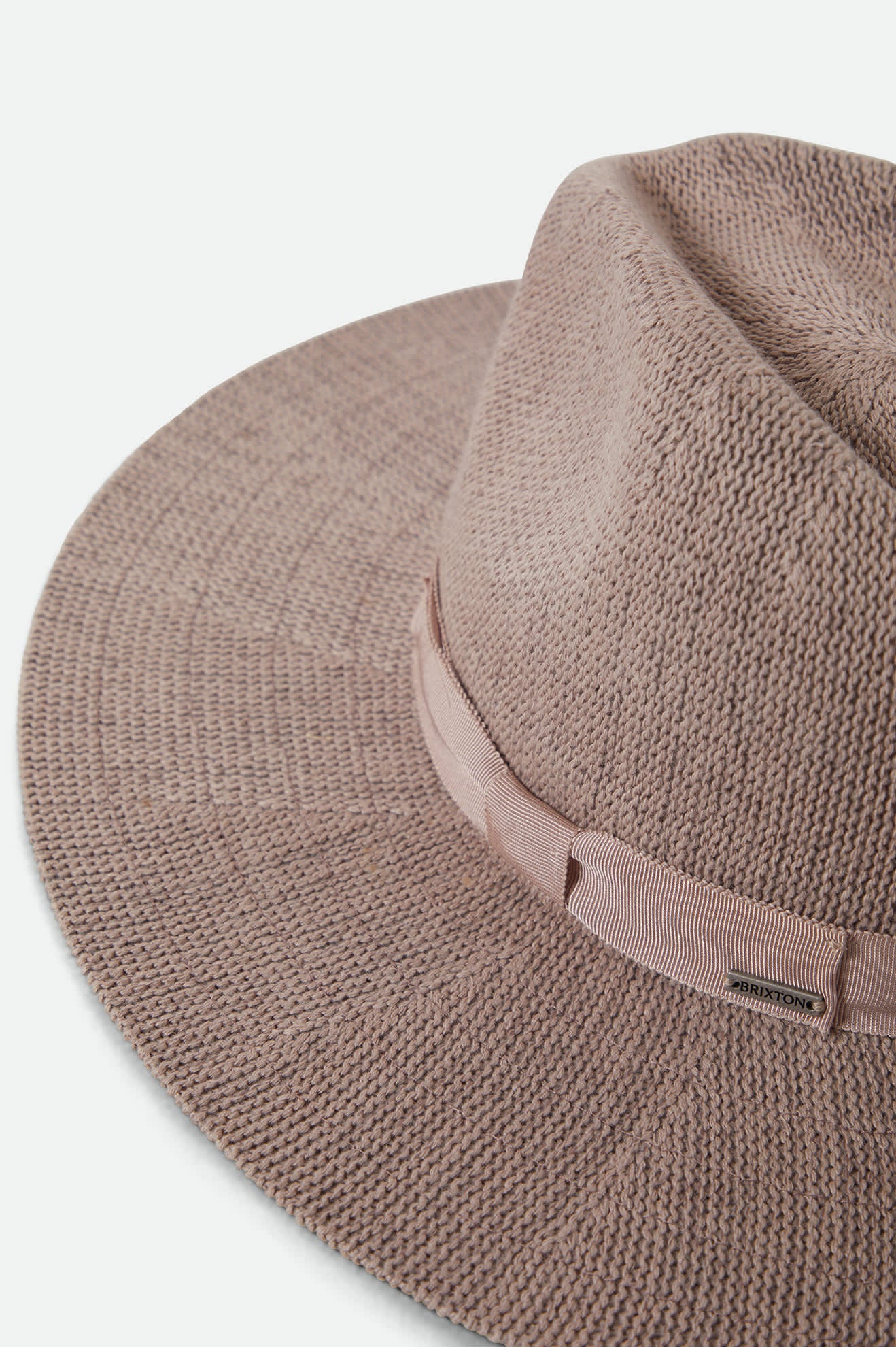 Women's Lyons Knit Packable Hat in the color Chalk Pink - Additional Laydown image