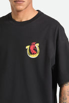 Men's Colt 45 Everytime Short Sleeve Oversized T-Shirt in the color Black - Additional Fit image