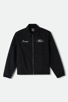 Unisex Ford Built Tough Harrington Jacket in the color Burnt Rubber - Front Product View