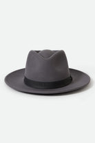 Unisex Dayton Convertabrim Rancher Hat in the color Grey - Additional Style View
