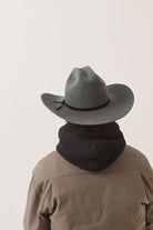 Unisex Laredo WTHR GUARD™ Cowboy Hat in the color Asphalt - Men's Back View