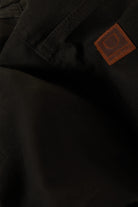 Men's Builders Carpenter Baggy Short in the color Washed Black - Additional Laydown image