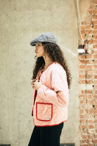 Women's Delilah Quilted Jacket in the color Mellow Rose - Men's Lifestyle image